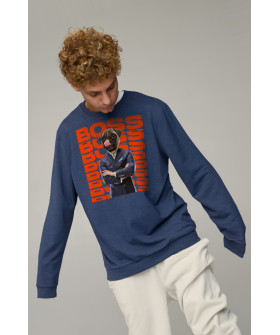 Sweatshirt men's OVERSIZE /no flis/