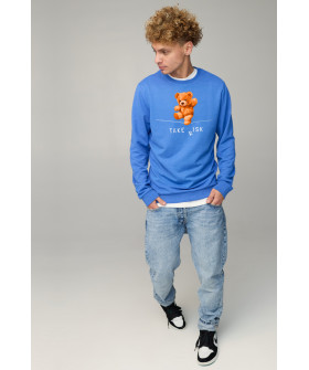 Світшот чоловічий BASIC /no flis/