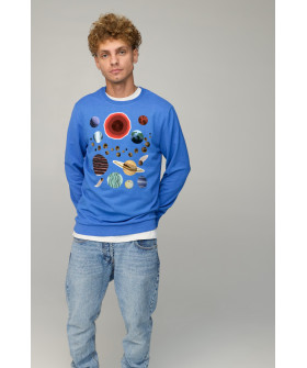 Men's sweatshirt BASIC /no flis/