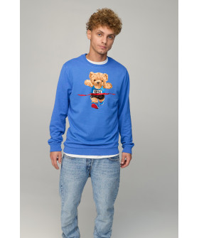 Men's sweatshirt BASIC /no flis/