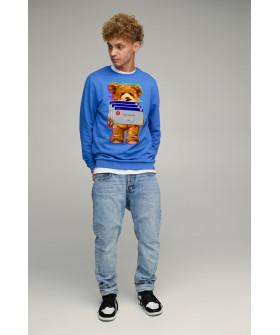 Світшот чоловічий BASIC /no flis/