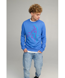 Men's sweatshirt BASIC /no flis/