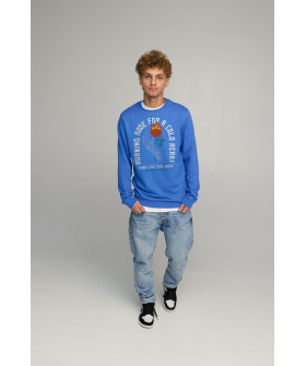 Світшот чоловічий BASIC /no flis/