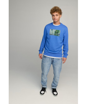 Світшот чоловічий BASIC /no flis/