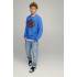 Men's sweatshirt BASIC /no flis/