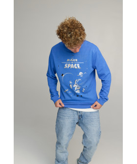 Men's sweatshirt BASIC /no flis/