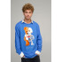 Sweatshirt men's OVERSIZE /no flis/