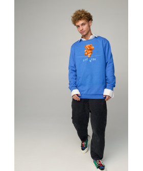 Sweatshirt men's OVERSIZE /no flis/