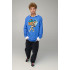 Sweatshirt men's OVERSIZE /no flis/