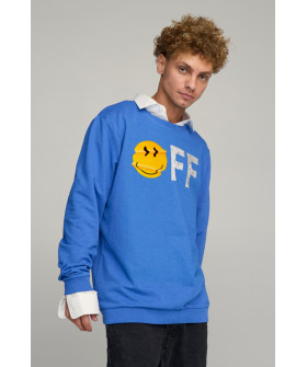 Sweatshirt men's OVERSIZE /no flis/