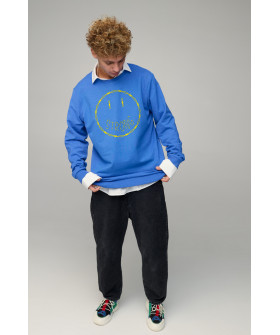 Sweatshirt men's OVERSIZE /no flis/