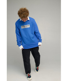 Світшот чоловічий OVERSIZE /no flis/