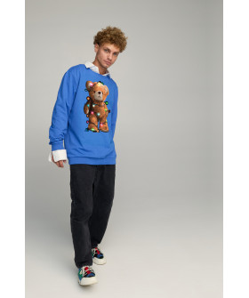 Свитшот мужской OVERSIZE /no flis/