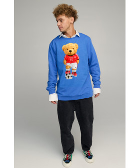 Світшот чоловічий OVERSIZE /no flis/