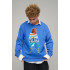 Sweatshirt men's OVERSIZE /no flis/