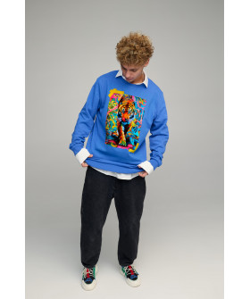 Свитшот мужской OVERSIZE /no flis/