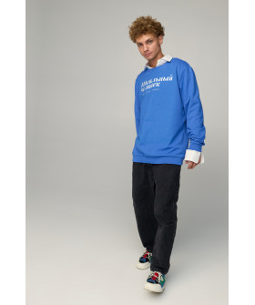 Свитшот мужской OVERSIZE /no flis/