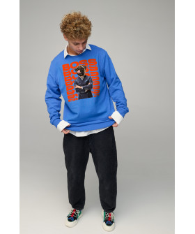 Свитшот мужской OVERSIZE /no flis/