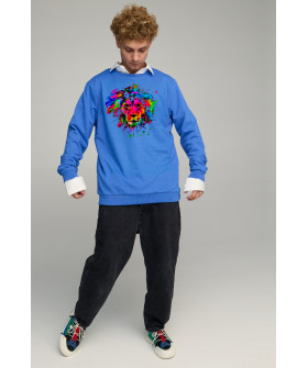 Свитшот мужской OVERSIZE /no flis/