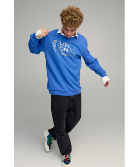 Свитшот мужской OVERSIZE /no flis/