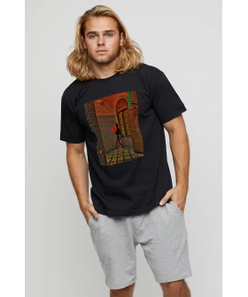 Футболка чоловіча basic /air print/