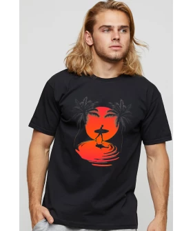 Футболка чоловіча basic /air print/