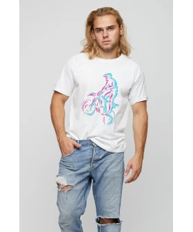 Футболка чоловіча basic /air print/