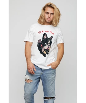Футболка чоловіча basic /air print/